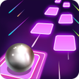 أيقونة البرنامج: Magic Tiles Hop Ball 3d
