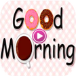 أيقونة البرنامج: Animated Good Morning Sti…