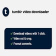 أيقونة البرنامج: tumblr video downloader