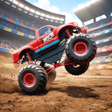 أيقونة البرنامج: Monster Truck Derby Demol…