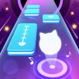 Иконка программы: Magic Cats Rush: Music Ga…