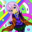 Ícone do programa: Cute Anime Game Coloring