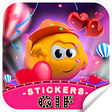 Icoon van programma: Gif Stickers For WhatsApp…