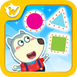 プログラムのアイコン：Wolfoo Shape Color and Si…