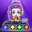 Иконка программы: Music Night: Fun Beat Bat…