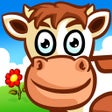 Symbol des Programms: A farm animal jigsaw puzz…