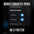 أيقونة البرنامج: Twitter/X Media Reply Hid…