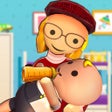 プログラムのアイコン：Stickman Newborn Babysitt…