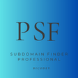 Icon of program: Subdomain Finder Professi…