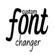 custem Font Changer