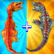 أيقونة البرنامج: Dinosaur Merge Battle Fig…