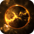 程序图标：Dark Planet Video Wallpap…
