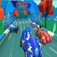 Super Sonic Micky Roadster Kart Racing