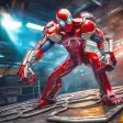 Robot Superhero Spider Fighter