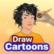 Ikon program: Draw Cartoons : Creator