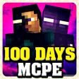 100 Day Survival in MCPE World