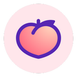 プログラムのアイコン：Peach — share vividly