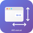 Ícone do programa: Window Sizer by AIO