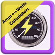 ไอคอนของโปรแกรม: Amps to Watts Calculator