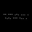 Ikon program: Morse Code - Learn  Trans…