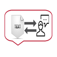 程序图标：speech to text ( new )