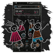 プログラムのアイコン：Black Board Sketch Theme