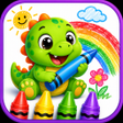 プログラムのアイコン：Toddler Coloring Book