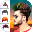 プログラムのアイコン：Man Hairstyle Photo Edito…
