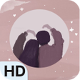 プログラムのアイコン：love and Couple wallpaper…
