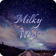 Ikon program: Milky Way Font for FlipFo…