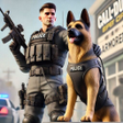 プログラムのアイコン：US Police Dog Crime Shoot…