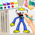 Ikon program: How to Draw Huggy Wuggy E…