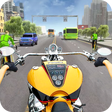 Motorcycle Traffic 3D icon