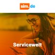 Symbol des Programms: sim.de Servicewelt