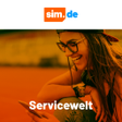 Symbol des Programms: sim.de Servicewelt