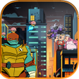 Ícone do programa: The turtle adventur ninja…