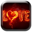 Ikona programu: Fire Letters Wallpaper HD
