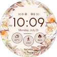 程序图标：Flower Watch Face