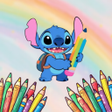 Programikonen: Stitch Cute Coloring Lilo