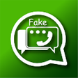 プログラムのアイコン：Fake WhatsUp Chat - Prank…