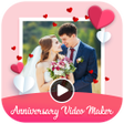 أيقونة البرنامج: Anniversary video maker  …