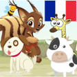 プログラムのアイコン：Animals For Kids in Frenc…