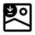 Ikon program: Download Image Tabs
