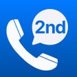 أيقونة البرنامج: Second Phone Number - MyP…