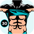 プログラムのアイコン：Six Pack Abs in 30 Days -…