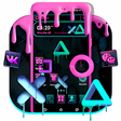 程序图标：Neon Paint Launcher Theme