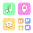 プログラムのアイコン：Wow Animal Theme - Icon P…