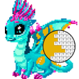 程序图标：Dragon Pixel Art Coloring…