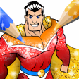 Superhero Coloring Book Glitter: Kids Games