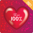 ไอคอนของโปรแกรม: Love Test - Love Calculat…